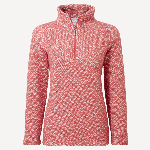 Толстовка Talladale 1/4 Zip (Женский; UK16, XL (50-52); dusty coral)